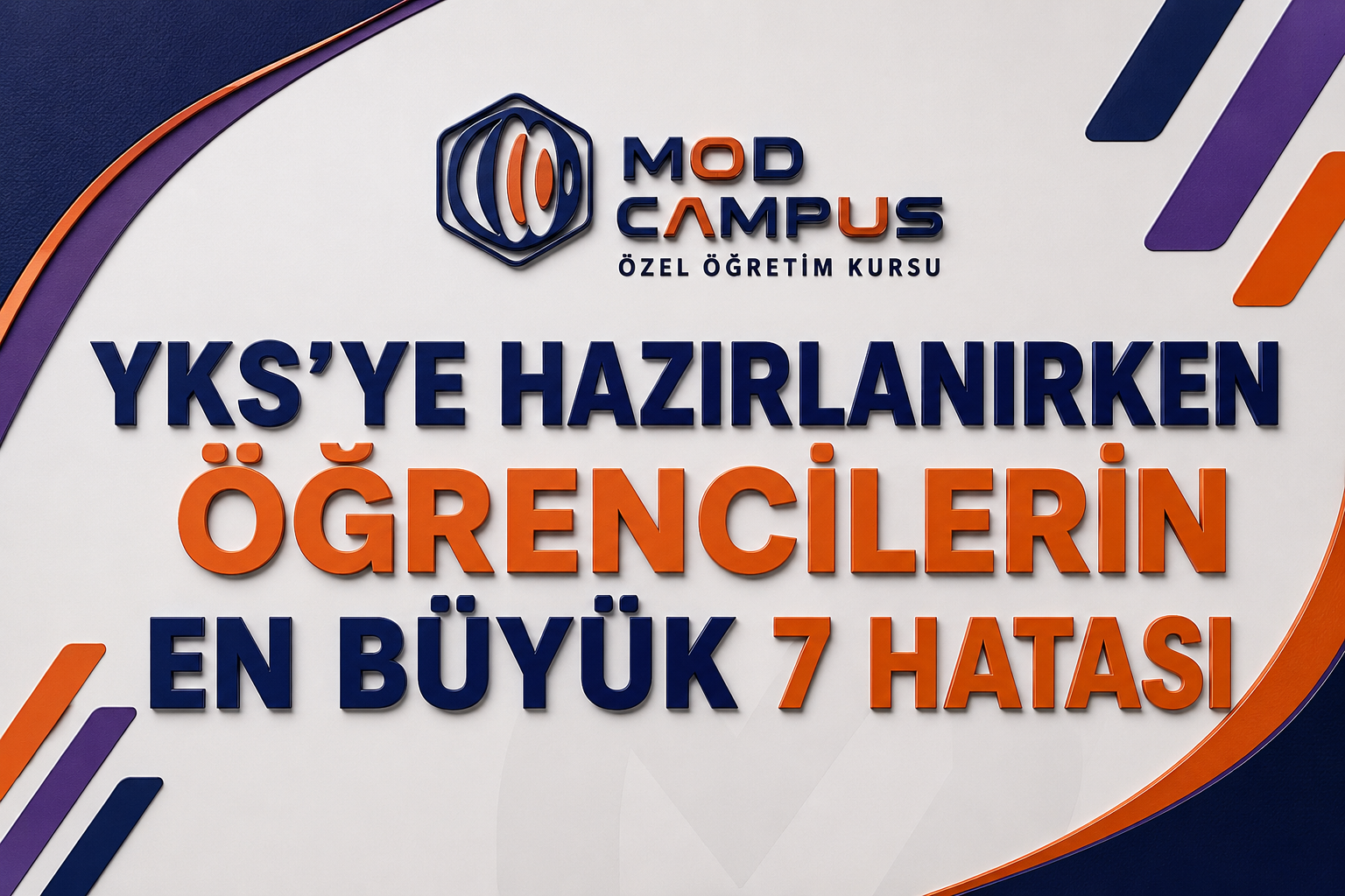 YKS’ye Hazırlanırken Öğrencilerin En Büyük 7 Hatası
